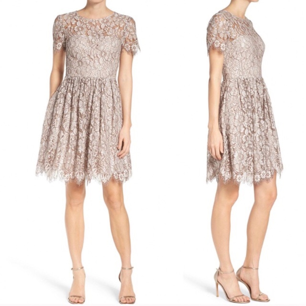 Eliza J lace dress